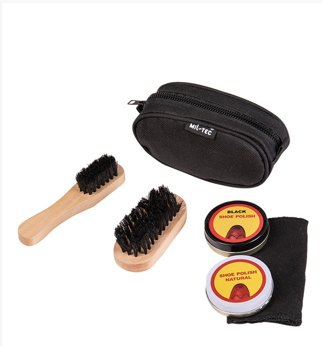 Набір для чищення взуття Mil-Tec Black 12936002-, фото 1