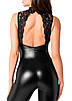 Комбинезон Noir Handmade F342 Powerwetlook and lace overall - M, фото 5