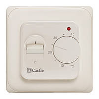 Терморегулятор механічний для теплої підлоги Castle RTC 70.26 Ivory