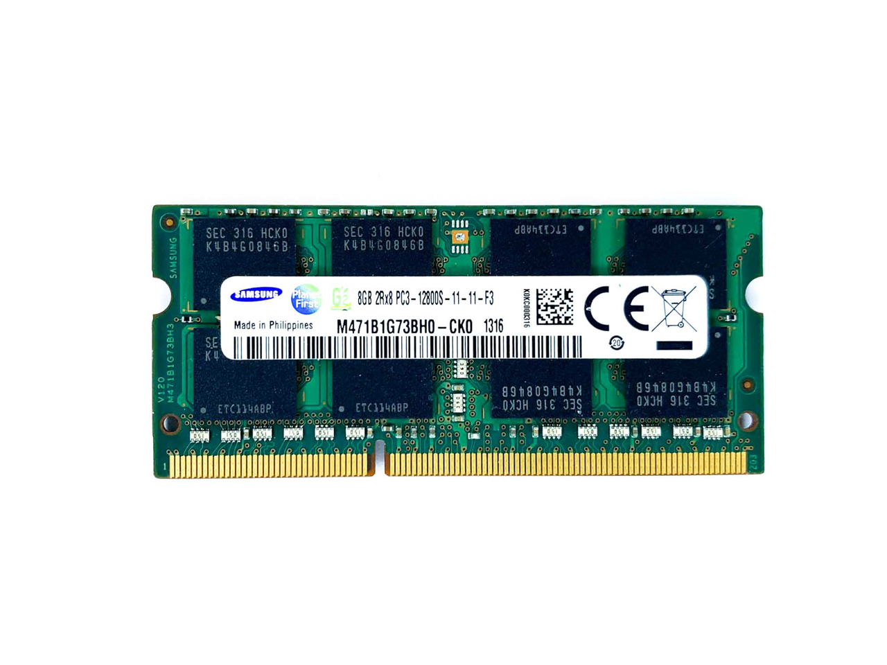 Оперативна память SODIMM DDR3 8GB 1600 1.5v (PC3-12800)