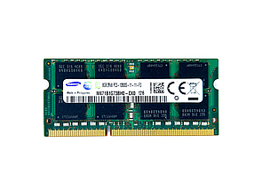 Оперативна память SODIMM DDR3 8GB 1600 1.5v (PC3-12800)