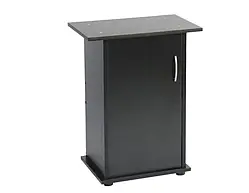 Тумба для акваріума Д*Ш (50*30) пряма з дверцятами чорна