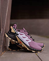 Salomon Supercross 4 Gore-Tex Purple Black .Хит!