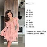 Ніжна сукня комбінезон Тканина: креп шифон Розмір: 42-44, 46-48, фото 6