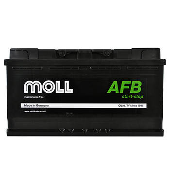 Автомобільний акумулятор MOLL AFB start/stop 96Ah 900A R+ (L5)