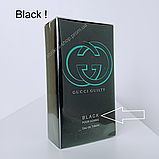 Gucci Guilty Black Pour Homme Гуччі Гілті Блек 50 мл. Оригінал, фото 2