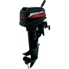 Мотор для човна Mercury 15 ML 2-тактний довга нога