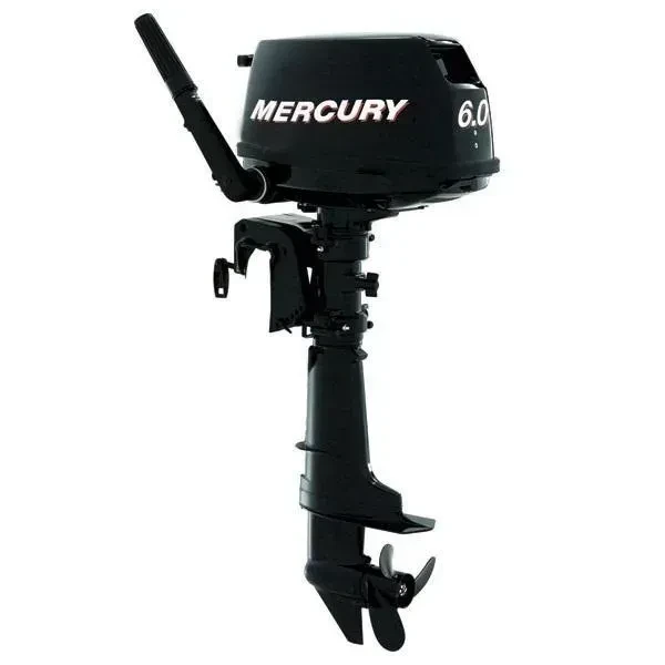 Мотор для човна Mercury F 6 ML чотиритактний з довгим дейдвудом і системою гасіння вібрацій, фото 1