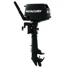 Мотор для човна Mercury F 6 ML чотиритактний з довгим дейдвудом і системою гасіння вібрацій
