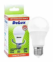 Світлодіодна LED лампа DELUX BL60 12W E27 6500K 90020550
