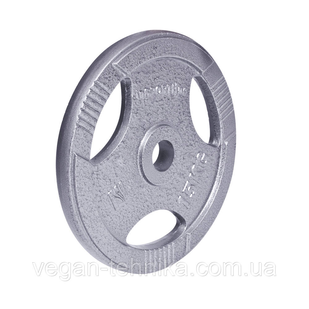 Диск чавунний inSPORTline Hamerton 15 кг