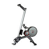 Веслувальний тренажер магнітний inSPORTline Rivu чорно-сірий, фото 3