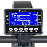 Веслувальний тренажер магнітний inSPORTline Rivu чорно-сірий, фото 5