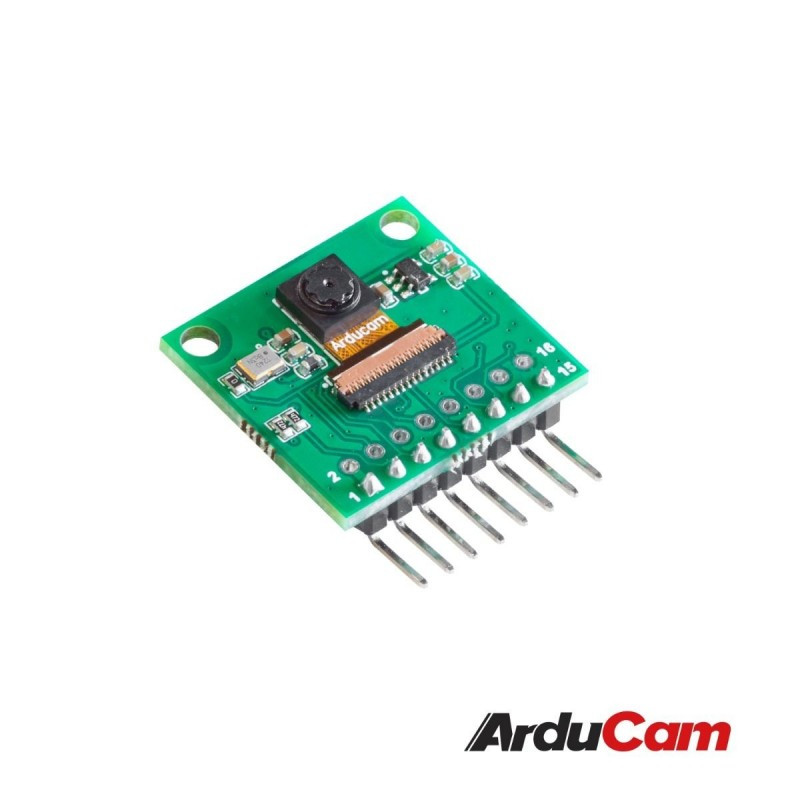Модуль монохромної камери QVGA HM01B0 Raspberry Pi Pico, 320x320 пікселів, 51 кадр/с, низьке енергоспоживання, I2C.