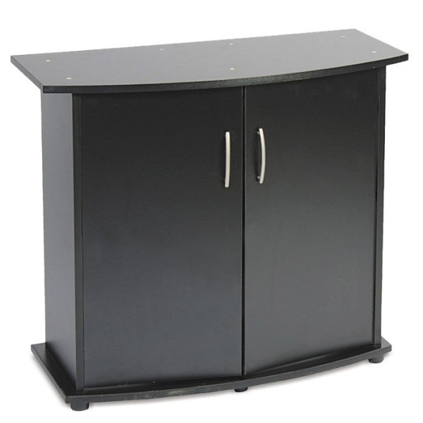 Тумба для акваріума Д*Ш (80*35) овал із дверцятами чорна, фото 1