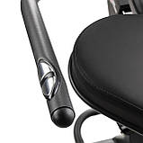 Велотренажер горизонтальний магнітний inSPORTline Greod чорний, фото 5