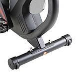 Велотренажер горизонтальний магнітний inSPORTline Greod чорний, фото 9