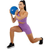 Слембол м'яч набивний для кросфіту і фітнесу Slam Ball Record (вага 2 кг) FI-5165-2, фото 6