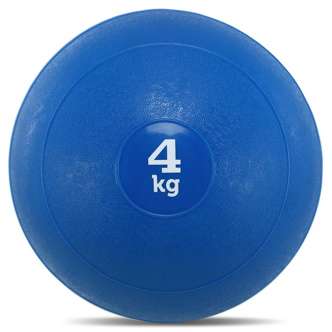 Слембол м'яч набивний для кросфіту та фітнесу Slam Ball Record (вага 4 кг) FI-5165-4