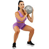 Слембол м'яч набивний для кросфіту і фітнесу Slam Ball Record (вага 9 кг) FI-5165-9, фото 4