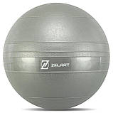 Слембол м'яч набивний для кросфіту і фітнесу Slam Ball Record (вага 9 кг) FI-5165-9, фото 5