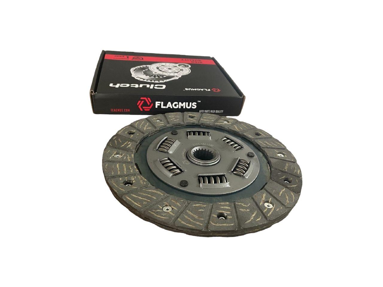 Диск зчеплення ведомий ВАЗ 2101-07 FLAGMUS, фото 1