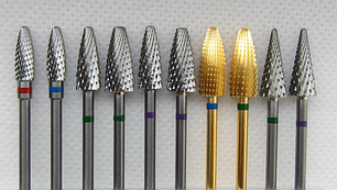 Фрези твердосплавні для манікюру та педикюру 