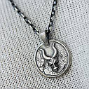 Серебряный кулон "Знак зодиака Телец" 133221тілець Zipexpert ZIPEXPERT, фото 4
