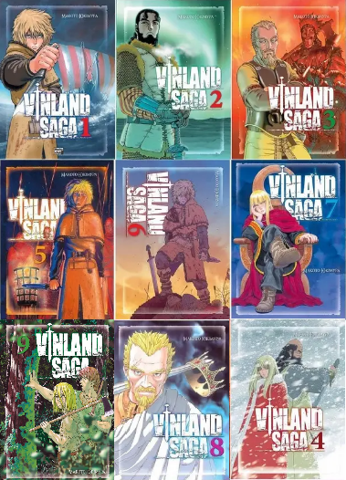 Комплект книг Vinland Saga (Сага про Вінланд) (9 кн.). Автор - Макото Юкімура (Nasha idea), фото 1