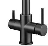 Змішувач для кухні Fabiano FKM 3122 Black Steel, фото 4