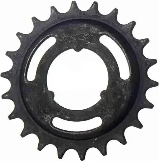 Зірка червячна задня 22 зубів Чорна, фото 1