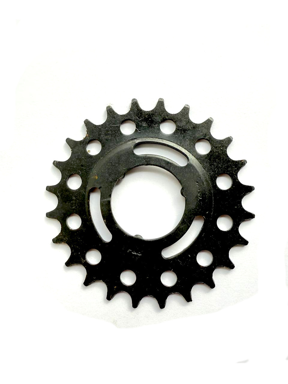 Зірка червячна задня 24 зубів Чорна, фото 1