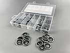 Набір шайб із гумовими кільцями (100 шт.) для будь-якої гідравліки., фото 2