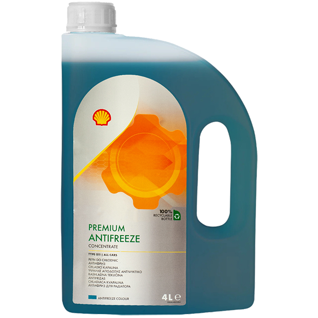 Антифриз Shell Premium Antifreeze 774 C/P Concentrate 4 л
