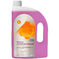 Антифриз Shell Premium Antifreeze Longlife 774 D-F (G12+) Ready to use 4 л