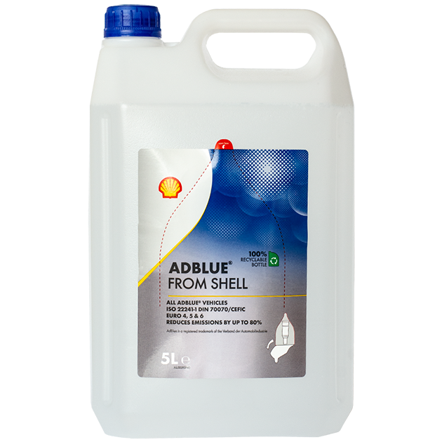 Нейтралізатор вихлопних газів Shell AdBlue 5 л