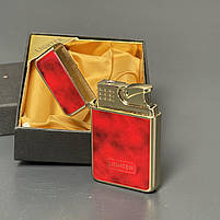 Запальничка подарункова газова "Lighter", червона 1162, фото 2