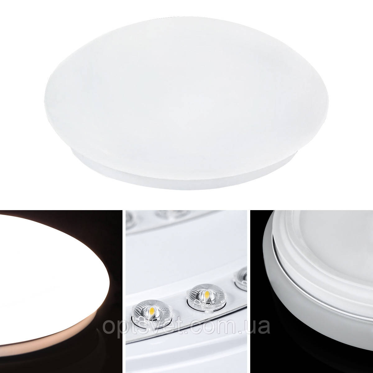 Світильник світлодіодний Biom DL-R401-10-6 6200K 10 Вт без д/в, фото 1