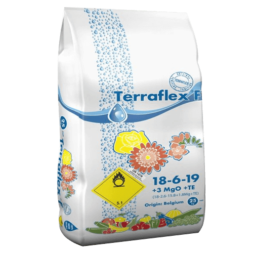Комплексне добриво Terraflex Терафлекс F (18-6-19+3 MGO+Те) 25 кг