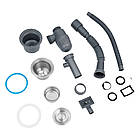 Набір 2в1 кухонної мийки на дачу Kroner Derby 5050HM Brush + проточний водонагрівач Kroner Volt 189, фото 7