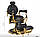 Перукарське крісло Barber Vintage Gold, фото 3