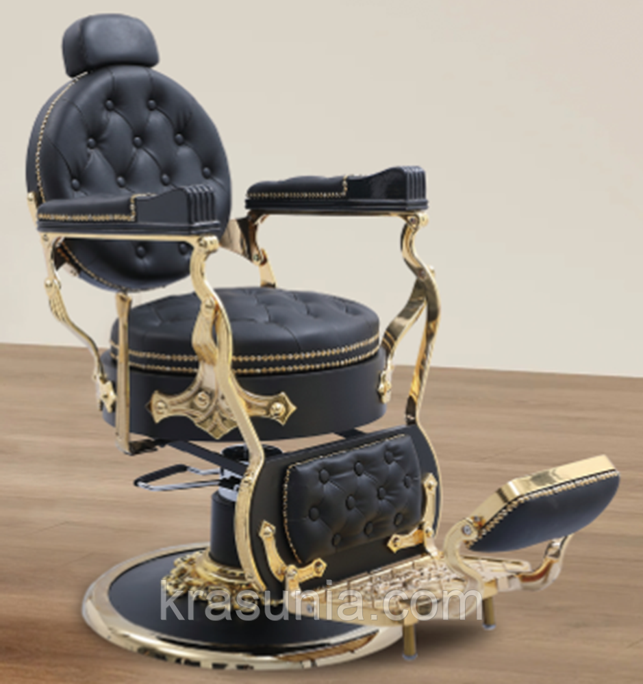 Перукарське крісло Barber Vintage Gold