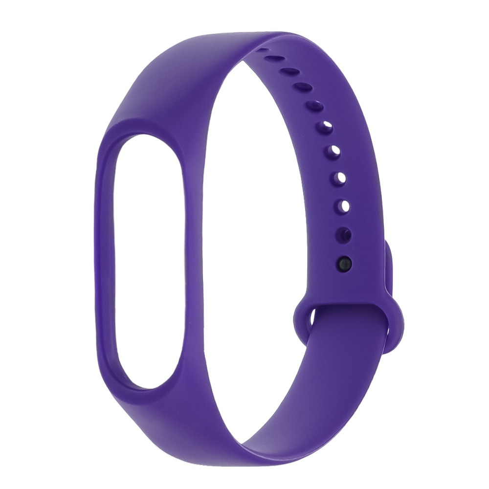 Ремінець силіконовий для Xiaomi Mi Band 3/ 4 32 світло-фіолетовий