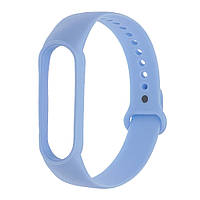 Ремінець силіконовий для Xiaomi Mi Band 5/6 кольорів 27 синій
