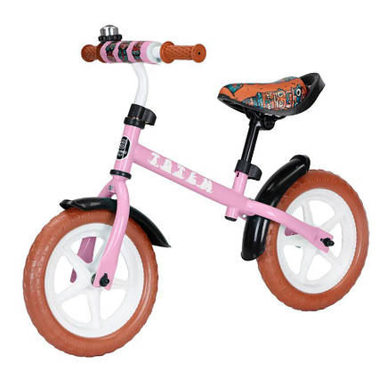 Дитячий беговел Balance Totem 12 рожевий T-212530 Rose