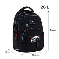 Рюкзак Kite teens NASA 44 см (NS25-903L), фото 2