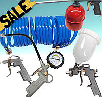 Набір пневмоінструментів для майстерні 5 од MAGMA набір пневмоінструментів для чистки