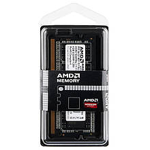 Пам'ять SO-DIMM 4Gb, DDR3, 1600 Мгц (PC3-12800), AMD, 1.35 V (R534G1601S1SL-U)