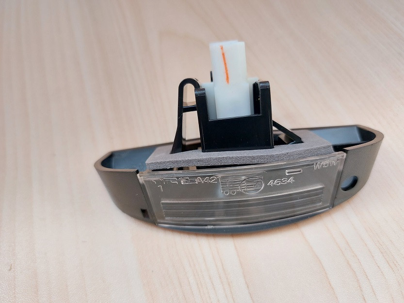 Ліхтар підсвітки заднього номера Fiat Ducato 244, Peugeot Boxer, Citroen Jumper (2002-2006), 1303499808, 6340A8, фото 1