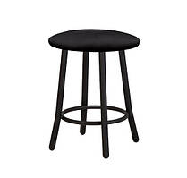 Табурет кухонний Teddy black тканина C-11 чорна (Новий Стиль ТМ)